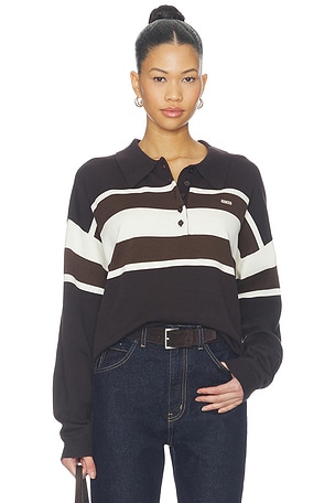 Alexu Polo Pullover Sweater Gestuz