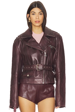X Barbie Ken Biker Jacket Gestuz