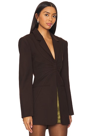 Gestuz Stellanor Blazer in Mole in Brown