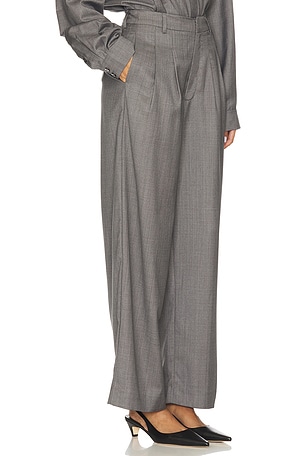 Gestuz Zeffy High Waisted Pants in Grey