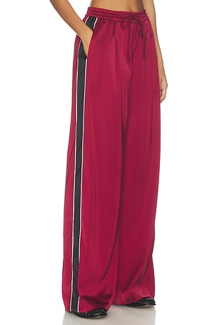 Gestuz Tracey High Waisted Pants in Burgundy