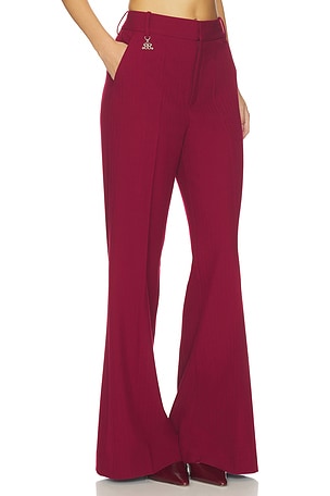 Gestuz pantalones high waist en color rojo