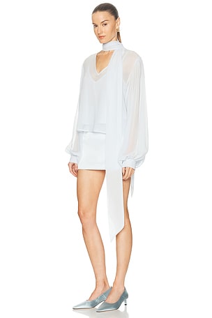 Gestuz Zurina Blouse in Baby Blue