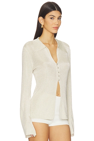 Gestuz X Barbie Gruth Shirt in Grey