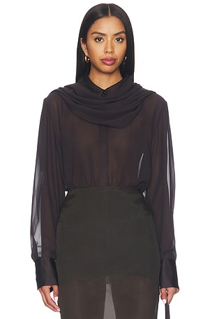 Lynne Scarf Shirt Gestuz