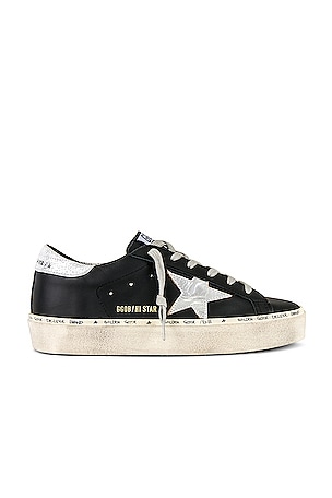 【GOLDEN GOOSE】Superstar Silver Star Black Tap Sneakers Golden Goose Superstar Silver Star Black Tab Sneakers Black