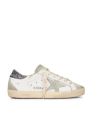 Golden Goose Super-Star Sneaker in Taupe, Red, Ice, & Light Brown | REVOLVE
