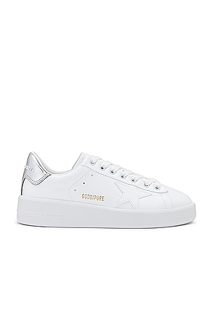 Golden Goose Purestar leather sneakers - White