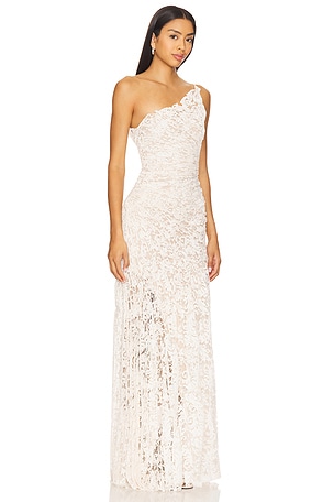 Georgia Hardinge Utopia Dress Floorlength in Ivory