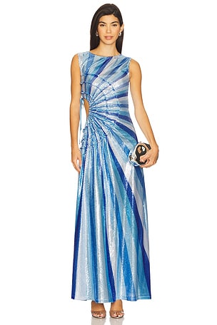 Spectrum Dress Floorlength Georgia Hardinge