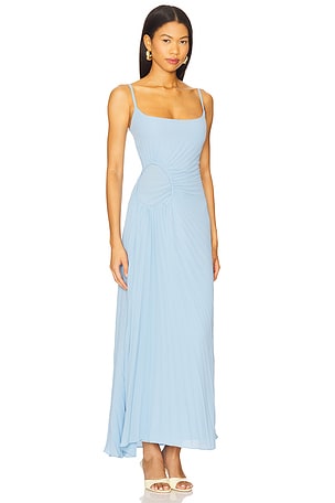 Georgia Hardinge The Tide Floorlength Dress in Baby Blue