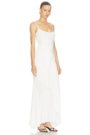 Georgia Hardinge Torrent Georgette Dress in Ivory