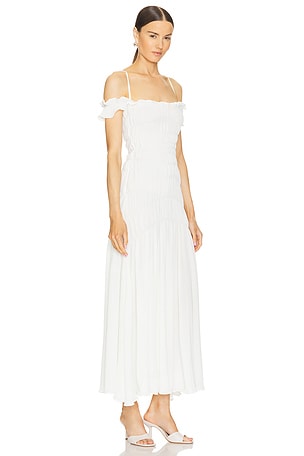 Georgia Hardinge Harlow Dress in Ivory