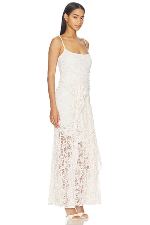 Georgia Hardinge Riviera Dress in Ivory