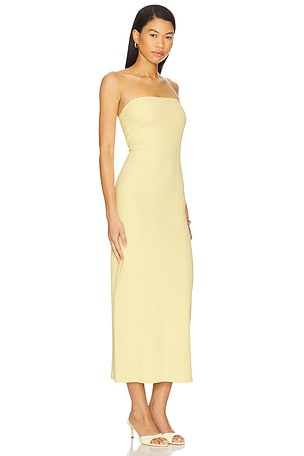 GIGI C Maya Dress in Yellow
