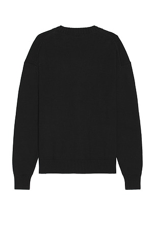 Guess Jeans Long Sleeve 81 Patch Cardigan in Black