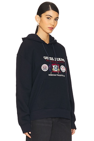 Guess Jeans Spec Edition Hoodie in Navy