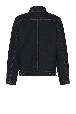 Guess Jeans Selvedge Jacket in Denim-Dark