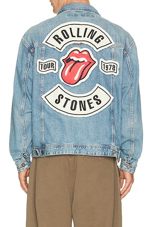 x Rolling Stones Trucker Jacket Guess Jeans