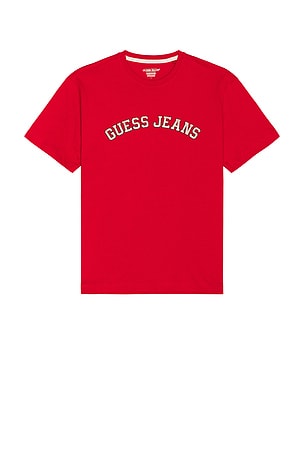 Short Sleeve Collegiate Tee Guess Jeans