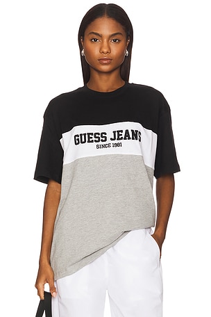 Horizontal Stripe Tee Guess Jeans