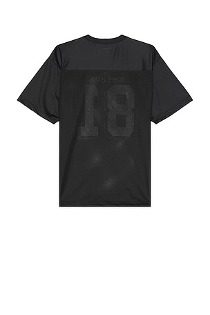 Guess Jeans Mesh Tee in Black
