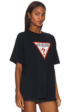 Guess Jeans Iconic Tee in Navy