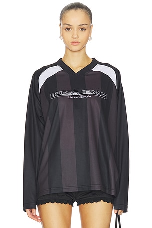 Long Sleeve Soccer Jersey Guess Jeans