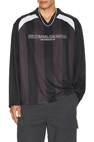 Long Sleeve Soccer Jersey Guess Jeans