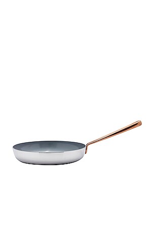 Great Jones Large Fry 10-inch Ceramic Nonstick Fry Pan in Metallic Silver