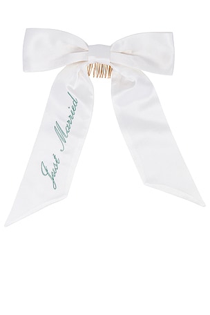 Embroidered Classic Bow Gigi & Olive