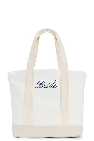 Bridal Canvas Tote Bag Gigi & Olive