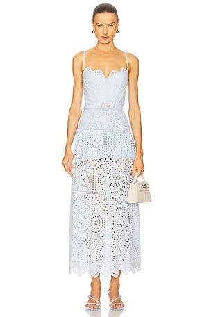 Zuria Cotton Eyelet Maxi Dress Generation Love