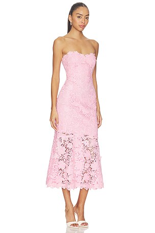 Generation Love Makaia 3d Butterfly Lace Dress in Pink