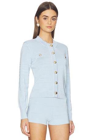 Generation Love Lilla Bandage Cardigan in Baby Blue