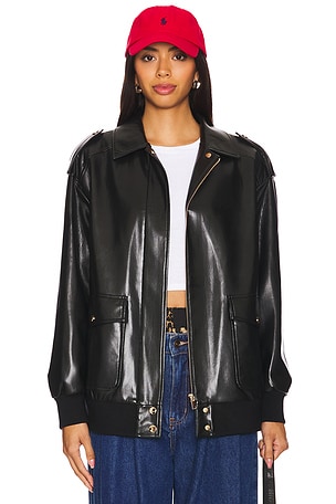 Axel Faux Leather Jacket Generation Love