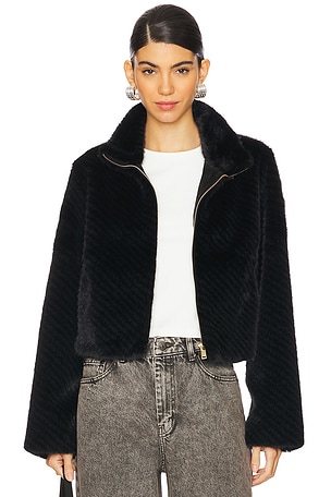 Roxi Faux Fur Jacket Generation Love