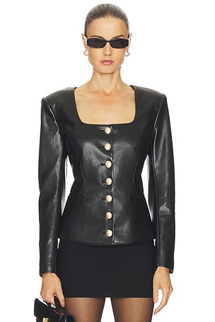 Lavena Faux Leather Jacket Generation Love