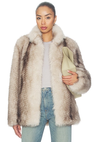 Genesis Faux Fur Jacket Generation Love