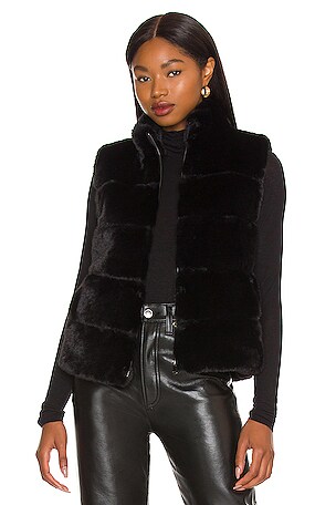 Roxanne Faux Fur Vest Generation Love