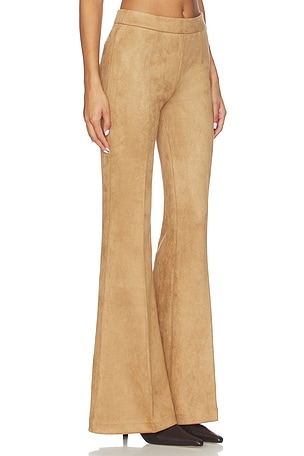 Generation Love Wesley Faux Suede Pants in Brown