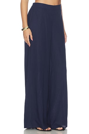 Generation Love Kelela Linen Pants in Navy. Size XS. Also