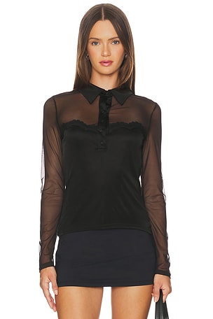 Brio Mesh Top Generation Love
