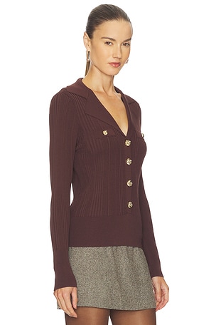 Generation Love Anira Rib Top in Brown