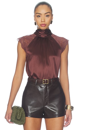 Rachel Chantilly Lace Halter Blouse Generation Love