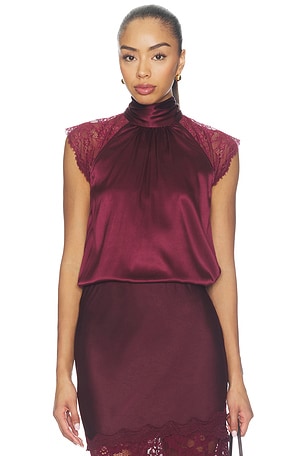 Rachel Chantilly Lace Halter Blouse Generation Love