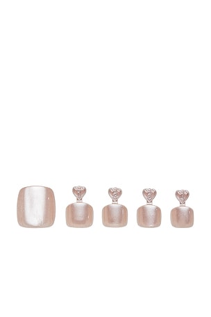 Glamnetic Pure Intentions Press-On Toenails in Nude