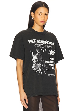 Gothicmochas I Wanna Be Your Dog Tee in Black. Size S. Also