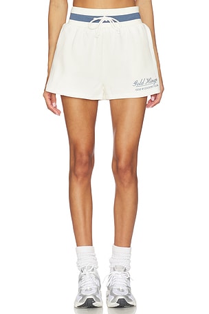 Country Club Wide Band Sweatshorts Gold Hinge