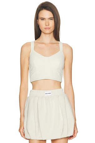 Bustier Y Back Bra Top Gold Hinge